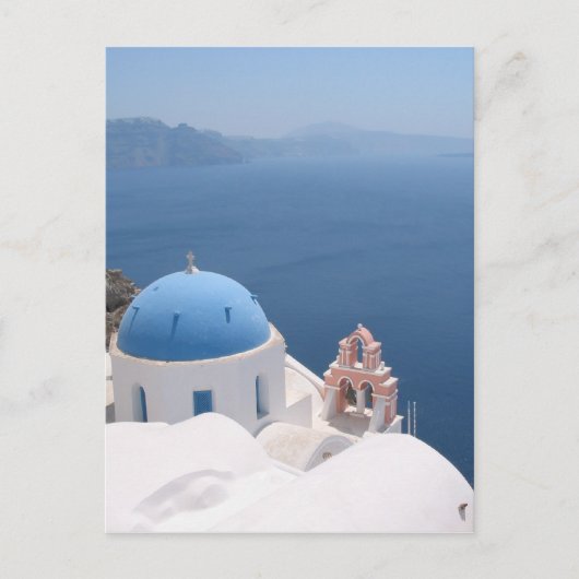 Santorini Griechenland Postkarte (Vorderseite)