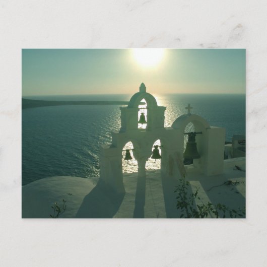 Santorini Griechenland Postkarte (Vorderseite)