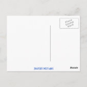 Santorini, Griechenland Postkarte (Rückseite)