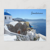 Santorini, Griechenland Postkarte (Vorderseite)