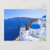 Santorini, Griechenland Postkarte (Vorderseite)