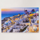 Santorini Griechenland Puzzle (Horizontal)