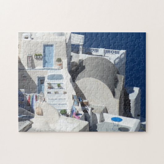Santorini, Griechenland Puzzle (Horizontal)