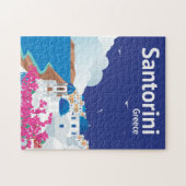 Santorini Griechenland Puzzle (Horizontal)
