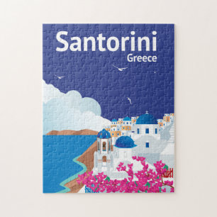 Santorini Griechenland Puzzle