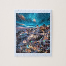 Santorini Griechenland Puzzle