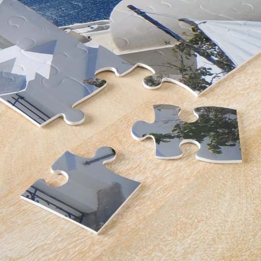 Santorini, Griechenland Puzzle (Seite)