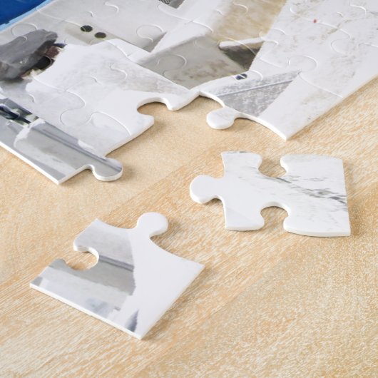 Santorini Griechenland Puzzle (Seite)