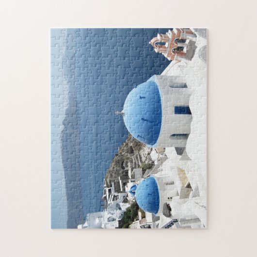 Santorini Griechenland Puzzle (Vertikal)