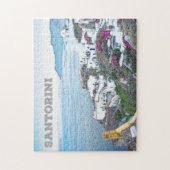 Santorini, Griechenland Puzzle (Vertikal)
