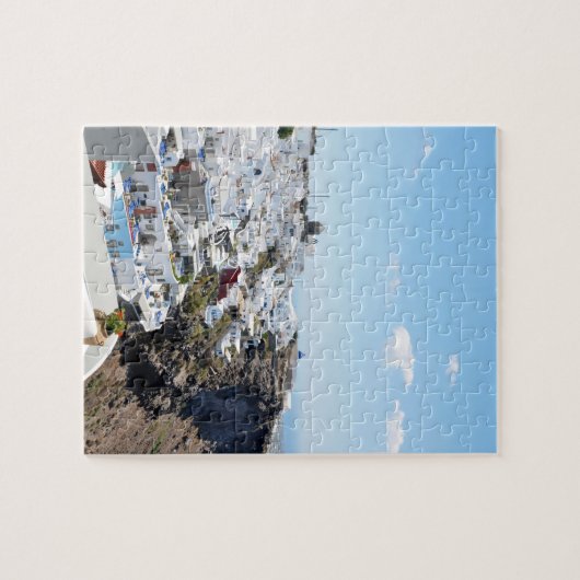 Santorini Griechenland Puzzle (Horizontal)