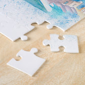 Santorini Griechenland Reiseplan Puzzle (Seite)