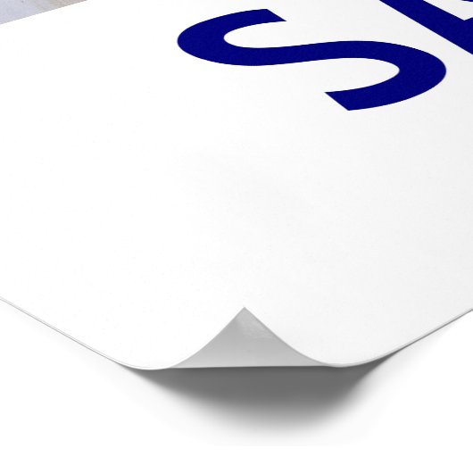 Santorini Griechenland - Retro Style Poster II (Ecke)