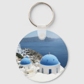 Santorini Griechenland Schlüsselanhänger (Vorderseite)