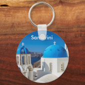 Santorini Griechenland Schlüsselanhänger (Vorderseite)