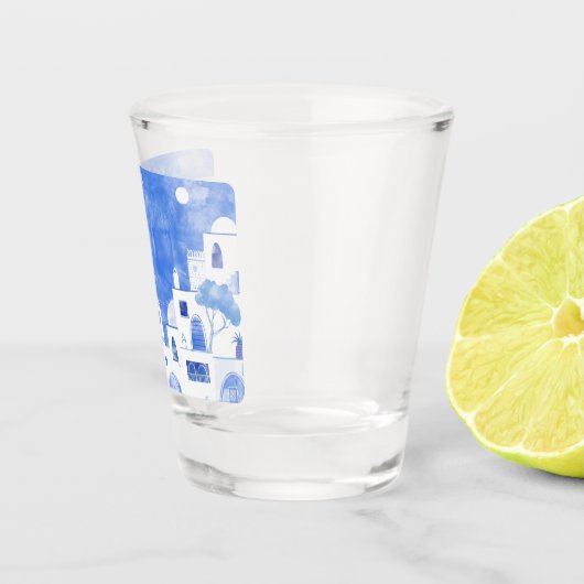 Santorini Griechenland Schnapsglas (Rechts)