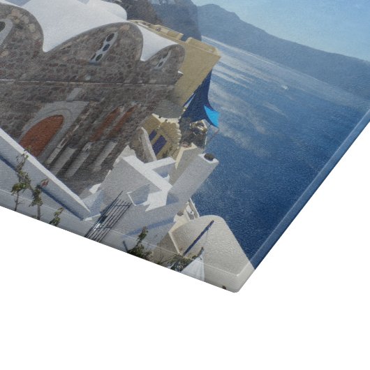 Santorini, Griechenland Schneidebrett (Ecke)