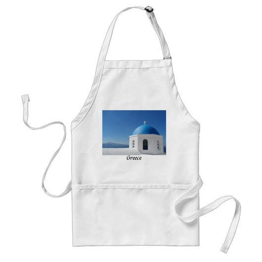 Santorini, Griechenland Schürze (Vorne)