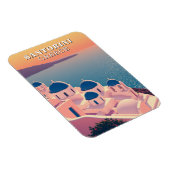 Santorini Griechenland Souvenir Iconic Magnet (Rechte Seite)