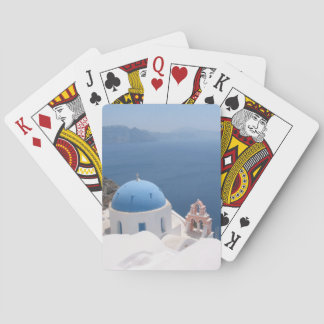 Santorini Griechenland Spielkarten