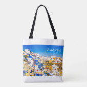 Santorini Griechenland Tasche (Rückseite)