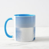 Santorini Griechenland Tasse (Links)