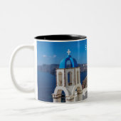 Santorini Griechenland Tasse (Links)