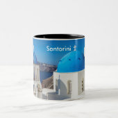 Santorini Griechenland Tasse (Mittel)