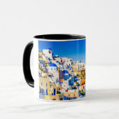 Santorini Griechenland Tasse (Vorderseite Links)