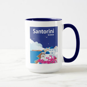 Santorini Griechenland Tasse