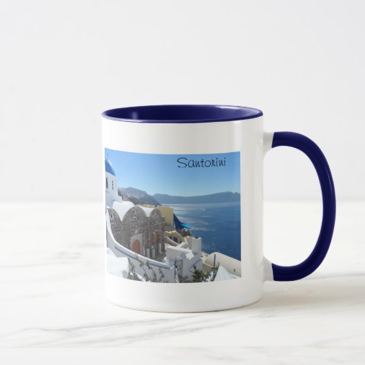 Santorini, Griechenland Tasse (Rechts)
