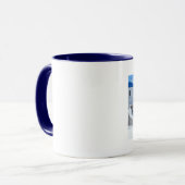 Santorini, Griechenland Tasse (Vorderseite Links)