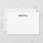 Santorini Griechenland Vintag Wasserfarbe Karte (Rückseite)