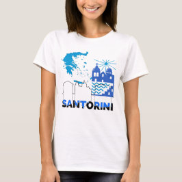 Santorini Griechenland.w T-Shirt