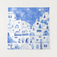 Santorini Griechenland Wassercolor