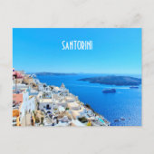 Santorini, Griechenlandinsel Postkarte (Vorderseite)
