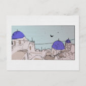 Santorini Griechische Insel Picture Postcard Postkarte (Vorderseite)