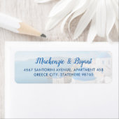 Santorini Griechische Rücksendeadresse (Insitu)