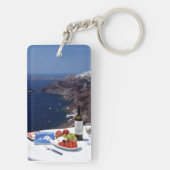 Santorini Griechischer Schlüsselanhänger (Rückseite)