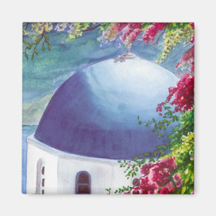 santorini Haubenmagnet Magnet