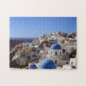 Santorini in der Sonne Puzzle (Horizontal)