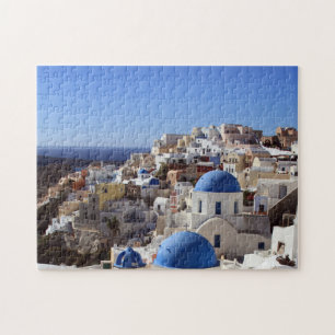 Santorini in der Sonne Puzzle