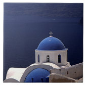 Santorini Insel-Griechenland-Keramik-Fliese Fliese (Vorderseite)