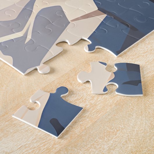 Santorini Insel Griechenland Reisen Puzzle (Seite)