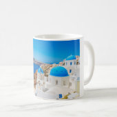 Santorini Insel - Kessel, Griechenland Kaffeetasse (VorderseiteRechts)