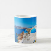 Santorini Insel - Kessel, Griechenland Kaffeetasse (Mittel)