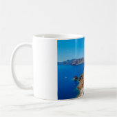 Santorini Insel - Kessel, Griechenland Kaffeetasse (Links)