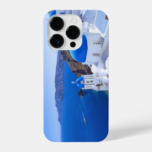 Santorini iPhone Hülle (Rückseite)