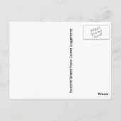 Santorini Island Griechenland Postkarte (Rückseite)