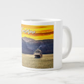 Santorini Jumbo-Tasse (Vorderseite Rechts)